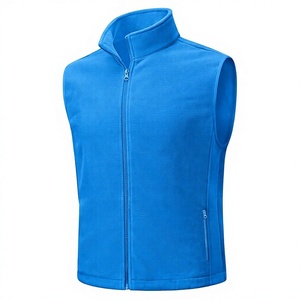 Men's Winter <b>Fleece</b> Vest Lightweight Sleeveless Jacket Stand Golf Running Hiking Breathable Warm Outdoor Sports Wholesale Bulk - Product Image 6