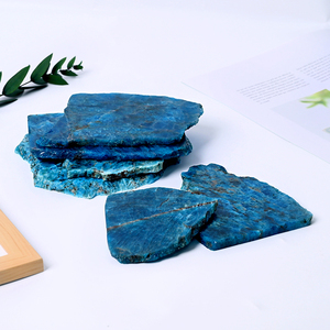 Cristal de Apatita Azul de Alta Calidad, en Rodajas, para Sanación y Decoración del Hogar - Product Image 2