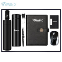 Coffret Cadeau Luxe 7-en-1 de Haute Qualité pour Employés : Stylo, Clé USB et Carnet – Idéal pour Cérémonies d'Ouverture, Promotion d'Entreprises, Banques et Assurances