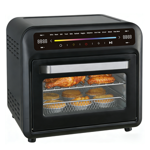 Friggitrice ad Aria Multifunzione da 18L con Display LED a Colori Touch Screen, Luce di Cottura, Finestra Visibile, 12 Programmi Preimpostati, fino a 230°C ℃ - Product Image 2