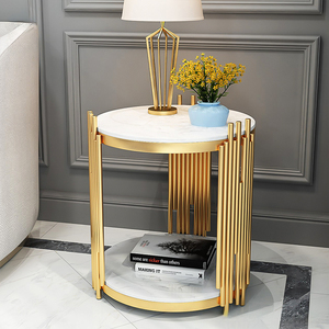 Meuble de rangement de luxe en <span class=keywords><strong>verre</strong></span>, étagère de rangement moderne, <span class=keywords><strong>table</strong></span> de rangement latérale personnalisée, mobilier de chambre, décoration intérieure - Product Image 2