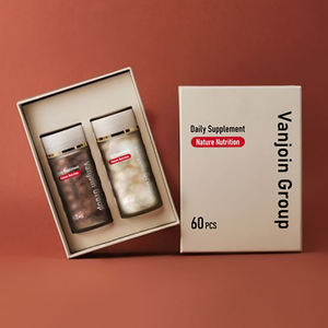 Emballage de supplément personnalisé de 150ml bouteille en verre <span class=keywords><strong>d</strong></span>époli pour capsule et pot en verre gommeux pour 60 pilules 90capsules emballage de bouteille de pilule - Product Image 6