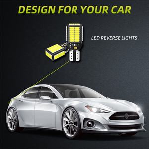 JIACHI Accessoires de voiture d'usine T15 Led feux de recul Canbus W16W ampoules de voiture 4014 54SMD feux de recul DC12-24V B15D CE Rohs - Product Image 3