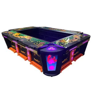 High Profit 10 Players Luxury Design Fish Hunter Arcade Game Machine Panda Legends