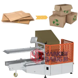 YB-KX500 Fall Box Karton offen Voll automatische Band Box Fall Karton Erector Tape Box Boden versiegelung maschine von High Speed