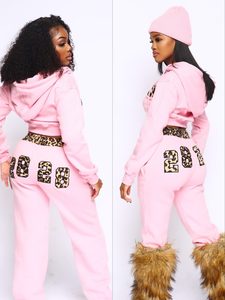 High Quality <strong>Women</strong> Sweatsuits Custom <strong>Tall</strong> Girl Friendly Y2K Outfits Cotton Hoodie and Sweatpants <strong>Women</strong> Set <strong>Joggers</strong> 2 Piece Sets - Product Image 6