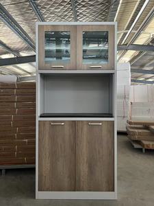 Mueble de mesa de cocina moderno, armario de cocina de aluminio de acero para el hogar, diseño a precio de fábrica - Product Image 4