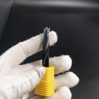 Fraise en carbure HWR OEM HRC55 à 2/4 rainures en carbure de tungstène pour usinage CNC, longue durée de vie 8*20*70 R/L
