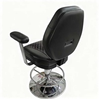 Chaise de casino de luxe haut de gamme personnalisable en cuir véritable, style moderne, pour bar à domicile, chambre, salle de bain, salon, hôtel, salle à manger