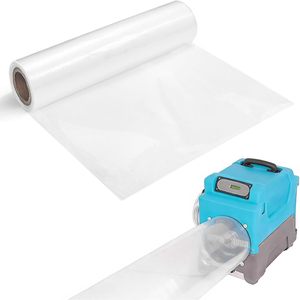 Tuyau flexible plat en polyéthylène de 10 mètres, 22 pouces, pour ventilateur soufflant, HVAC, atelier, élimination de la poussière et des fumées - Product Image 1