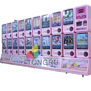 factory wholesale tube capsule gacha machine customized children's coin activity gacha machine children's paradise china