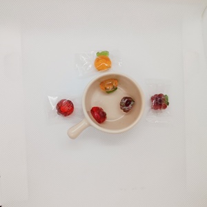 Gomitas Mini <span class=keywords><strong>Juicy</strong></span> 4D al por Mayor con Relleno de Mermelada de Frutas, Dulces de Gomita Rellenos de Mermelada - Product Image 6