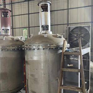 10 Liter Jacketed Reactor Urea-Formaldehyde Resin Turnkey Project Reactor With Condenser - Product Image 1