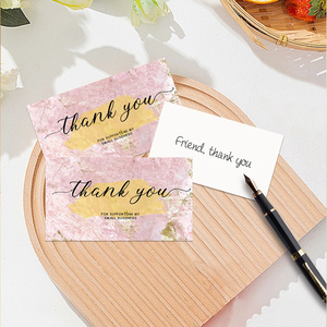 Or Merci de soutenir mes petites cartes de visite Petit Merci pour votre commande Cartes Merci Cartes de vœux Merci - Product Image 4