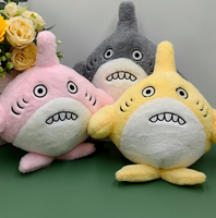 Peluche Requin Mignonne en Tissu Doux pour la Peau Extrêmement Doux