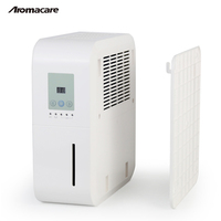 Déshumidificateur d'air portable, 2l, avec affichage de l'humidité, UV, Wifi, stylé, mural, pour la maison