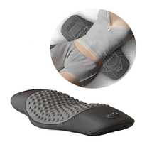 Coussin de soutien lombaire électrique chauffant pour voiture, chaise de bureau et lit – Masseur dorsal à brancher