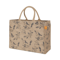 Sac fourre-tout en jute personnalisé, écologique, durable, grande capacité, luxe, avec poignée