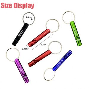 Le plus récent et à la mode grande qualité Promotion cadeau porte-clés sifflet porte-clés - Product Image 4