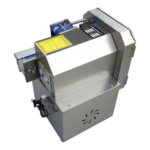 Paslanmaz Çelik Elektrikli Sebze Doğrayıcı Yüksek Verimli Yeşil Yaprak Sebze Kesici Dilimleyici Soğan Doğrayıcı - Product Image 5