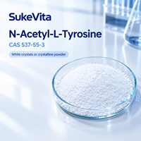Poudre de N-acétyl-L-tyrosine CAS 537-55-3, haute pureté, soluble dans l'eau, matière première d'acides aminés pour compléments alimentaires