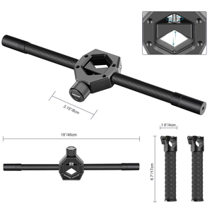 Neewer - Empuñadura Doble de Fibra de Carbono con Diámetro Ajustable de 25-45 mm para Zhiyun <span class=keywords><strong>Crane</strong></span> 2/<span class=keywords><strong>Crane</strong></span> <span class=keywords><strong>V2</strong></span>/<span class=keywords><strong>Crane</strong></span> Plus/<span class=keywords><strong>Crane</strong></span>/<span class=keywords><strong>Crane</strong></span> M - Product Image 6