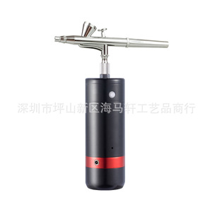Pompe à air pour nail art tout-en-un, rechargeable, portable, sans fil, alimentation par gravité, vitesse réglable - Product Image 4