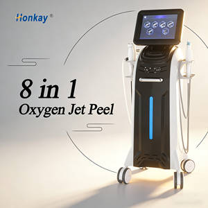 Appareil de peeling à jet d'oxygène non invasif avec écran tactile de 10,1 pouces pour la régénération de la peau endommagée par le soleil et une hydratation intense - Product Image 1