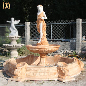 Fuentes de Mármol para Jardín Exterior Talladas a Mano y Estatuas de Mujer de Color, Estatua de Dama Desnuda <span class=keywords><strong>Sexy</strong></span>, Fuente de Agua en Venta - Product Image 1
