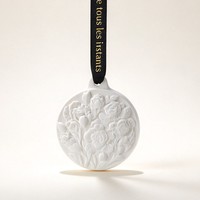 Diffuseur d'huiles essentielles en plâtre parfumé à la lavande, fait main, écologique, en céramique, avec logo personnalisé, pour voiture et armoire