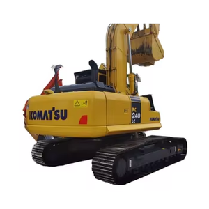 รถขุดตีนตะขาบ Komatsu PC240 มือสอง 24 ตัน นำเข้าจากญี่ปุ่น ชั่วโมงการทำงานต่ำ คุ้มค่า ประหยัด ค่าใช้จ่ายต่ำ เหมาะสำหรับงานก่อสร้าง - Product Image 1