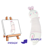 Peluche personnalisée - Peluche super douce avec rembourrage en coton PP pour soulager le stress, fabrication OEM disponible