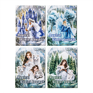 25 Fogli/Confezione Serie Diario Invernale Incantato Adesivi Decorativi Autoadesivi a Tema Invernale per Decorazioni Festive - Product Image 5