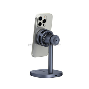Magneic Suction Wireless 3 en 1 Mini para <span class=keywords><strong>Samsung</strong></span> <span class=keywords><strong>Galaxy</strong></span> S21 <span class=keywords><strong>S20</strong></span> Phone 2025 Nuevo diseño 15W Soporte de carga rápida para teléfono - Product Image 2