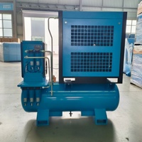 Compresseur d'air industriel 4-en-1 intégré 16 bars avec sécheur et réservoir, spécial découpe laser, 7,5KW 15KW 22KW 37KW