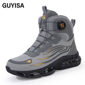GUYISA カスタマイズ可能な軽量インテリジェントバックル工場卸売耐衝撃・耐穿刺安全靴 - Product Image 1