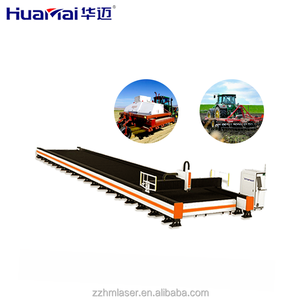 Máquina de corte por láser de fibra CNC Huamai con riel de suelo, diseño dúplex de alta resistencia y anti-quemaduras para <span class=keywords><strong>planta</strong></span> de fabricación de elevadores, 3 ejes - Product Image 4