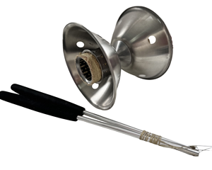 <span class=keywords><strong>Diabolo</strong></span> professionnel à axe fixe avec mèche en Kevlar - <span class=keywords><strong>Diabolo</strong></span> <span class=keywords><strong>de</strong></span> jonglage pour spectacles et shows <span class=keywords><strong>de</strong></span> feux - Product Image 1