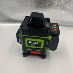 Зеленый лазерный нивелир 360° (горизонтальный и вертикальный), 5 линий, 4D, самовыравнивающийся, ротационный, перезаряжаемый (Li-Ion), промышленный, для DIY, гарантия 1 год - Product Image 1