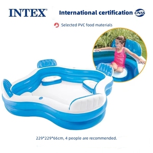 <span class=keywords><strong>INTEX</strong></span> 56475 <span class=keywords><strong>piscine</strong></span> gonflable extérieure épaissie pliante famille loisirs grande <span class=keywords><strong>piscine</strong></span> à usage domestique - Product Image 2