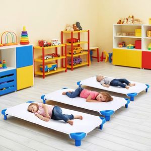 Kinderbedlakens van katoen of katoen-polyester mix voor peuters, kleuters en kinderdagverblijven - Product Image 2