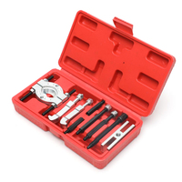 Kit de 9 extracteurs de roulements portables réglables pour réparation automobile, séparateur de roulements métalliques avec boîte