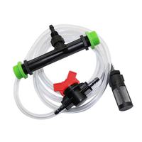 Excelente Herramienta Agrícola de Plástico Negro para Riego, Tubo Venturi de 1/2 y 3/4 Pulgadas, Inyector de Fertilizante por Succión