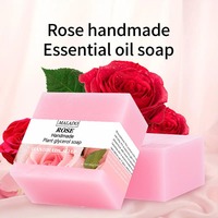 Savon Artisanal OEM à Marque Blanche, Huile Essentielle Naturelle, Beurre de Karité Bio, Éclaircissant aux Fleurs, pour le Bain, le Corps et les Cheveux