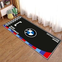 Tapis Spécial Motard en Polyester Absorbant pour Chambre, Affichage de Chevet, Utilisation Domestique