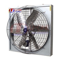 Ventilador colgante para casa de vaca a precio barato, ventilador de escape de flujo de aire grande para casa de vaca