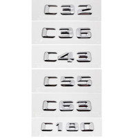 Emblème de calandre de voiture personnalisé en ABS pour W212 W202 W211 W210 W205 CLA CLS GLK