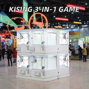 8-Spieler Modularer Clip-Gewinnspielautomat 3-in-1 Arcade-Verkaufsautomat für Figuren, Blindboxen und Karten - Product Image 2