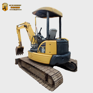 Excavadora Usada KOMATSU PC50 Compacta y Maniobrable para Renovación de Jardines a Pequeña Escala y Proyectos de Construcción de Calles Urbanas - Product Image 1