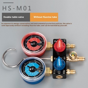 Manomètre de réfrigérant automobile Hongsen <span class=keywords><strong>Mier</strong></span> Type HS-M01, diaphragme ABS, plage de mesure 5,5, R134A/R22/R410A, pression de climatisation 1 - Product Image 4